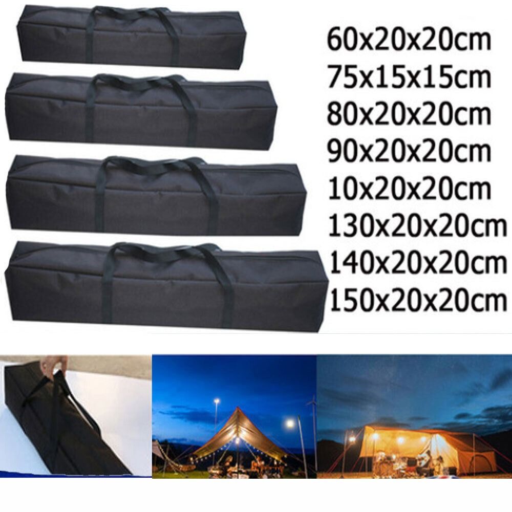 Luggage - กระเป๋าเก็บเต็นท์ผ้าแคนวาสทนทาน กันน้ำ ความจุขนาดใหญ่ กระเป๋าถือปิกนิก กระเป๋าเดินทาง กระเป๋าอเนกประสงค์