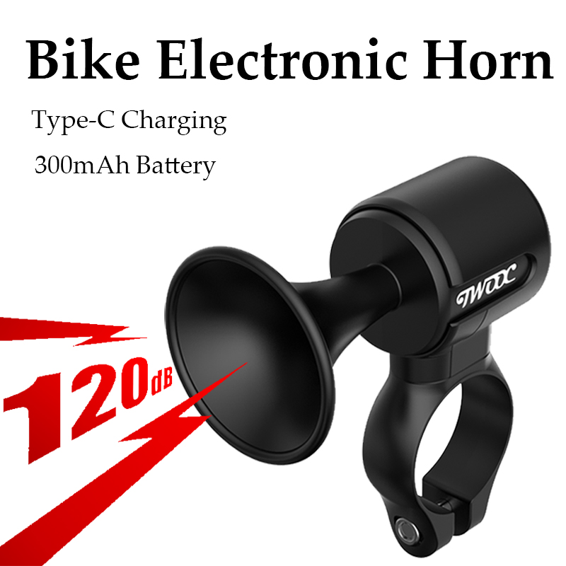 Kids Ride On Suitcase Scooter - แตรจักรยานไฟฟ้า 120dB Loud BIKE Bell สกู๊ตเตอร์ชาร์จเสียงเตือน