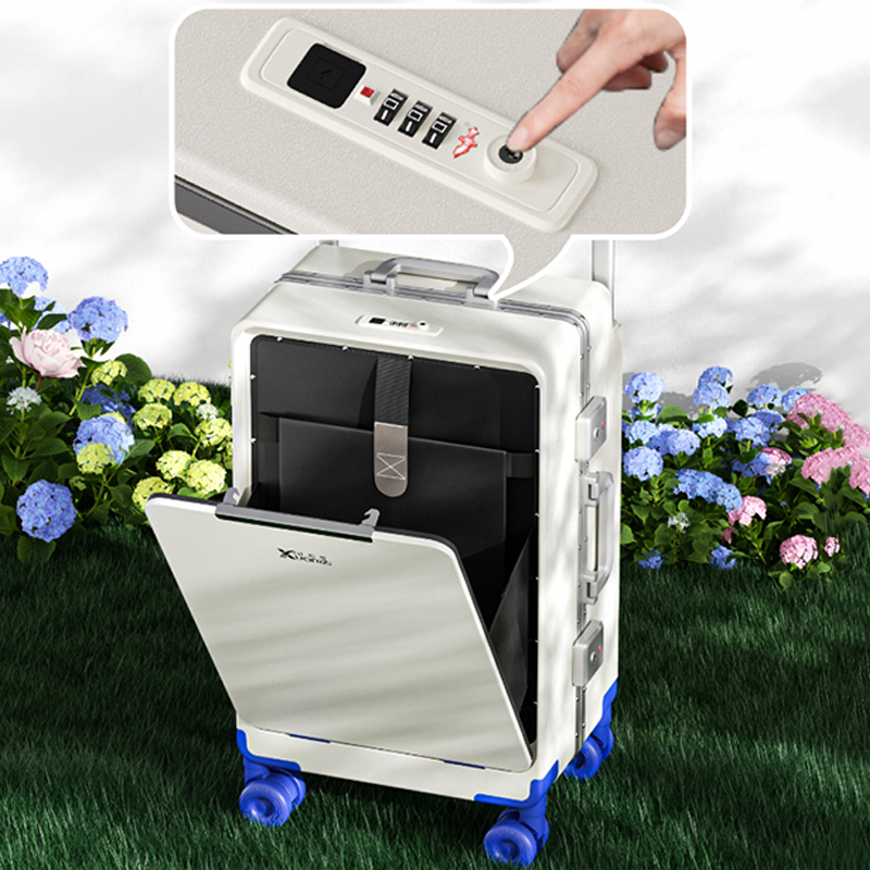 กระเป๋าเดินทางเปิดด้านหน้า หูห - Aluminum Frame Carry On Luggage บทวิจารณ์และราคา