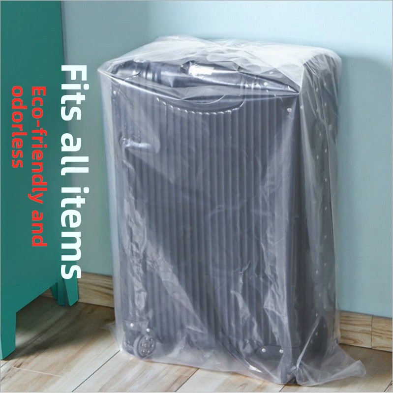 ปลอกหุ้มกระเป๋าเดินทางแบบหนาพิ - Luggage Protective Cover Transparent บทวิจารณ์และราคา