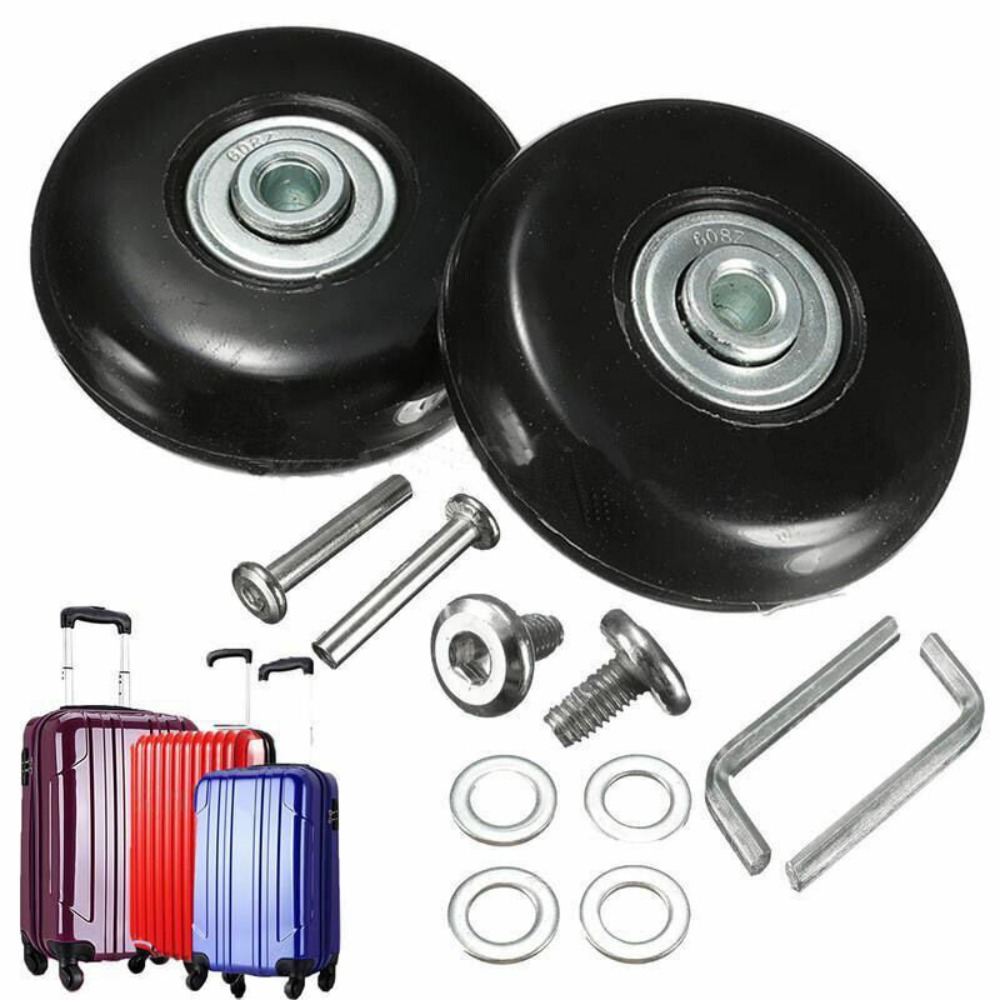 ชุดซ่อมแกนล้อแบบเงียบ ทนทาน ขน - Silent Replacement Luggage Wheels บทวิจารณ์และราคา