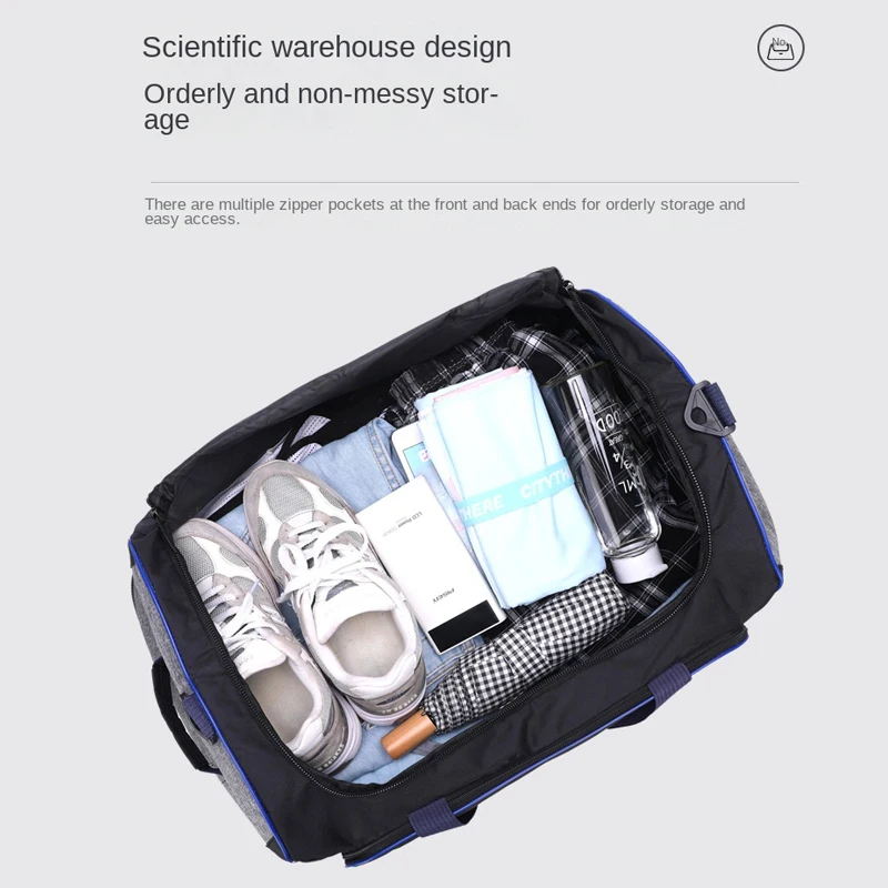 กระเป๋าเดินทางล้อลากขนาดใหญ่   - Foldable Rolling Luggage Bag บทวิจารณ์และราคา
