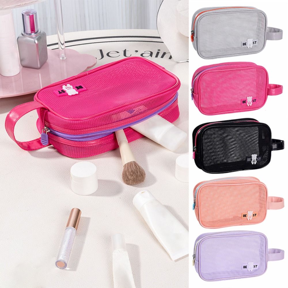 กระเป๋าเครื่องสำอางตาข่ายทนทาน - Cosmetic Bags บทวิจารณ์และราคา
