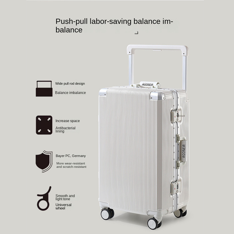 กระเป๋าเดินทาง kopor perjalana - Aluminum Frame Carry On Luggage บทวิจารณ์และราคา