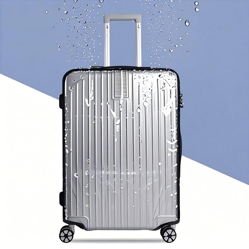 ผ้าคลุมกระเป๋าเดินทาง PVC แบบใ - Luggage Protective Cover Transparent บทวิจารณ์และราคา