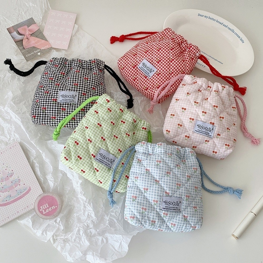 กระเป๋าใส่เครื่องสำอางแบบมีเชื - Cosmetic Bags บทวิจารณ์และราคา