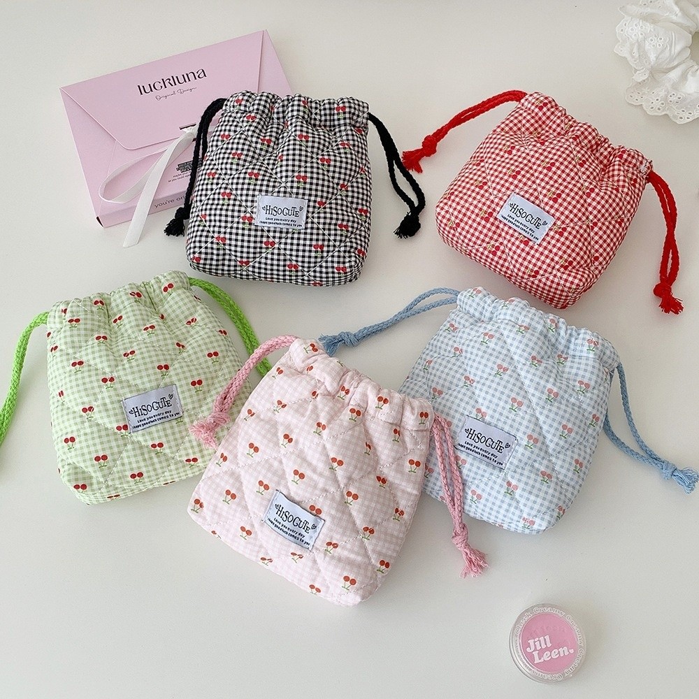 กระเป๋าใส่เครื่องสำอางแบบมีเชื - Cosmetic Bags บทวิจารณ์และราคา