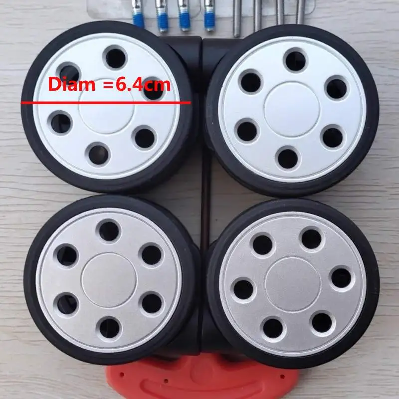 เหมาะสำหรับเปลี่ยนล้อกระเป๋าเด - Silent Replacement Luggage Wheels บทวิจารณ์และราคา