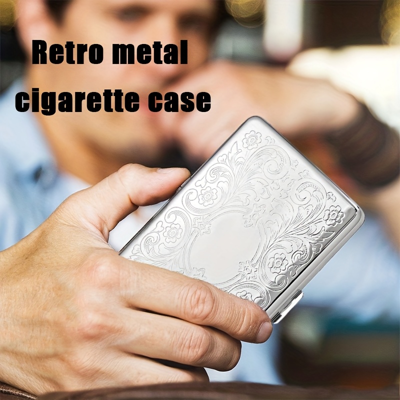 กล่องบุหรี่โลหะสไตล์วินเทจ – ก - Wallets บทวิจารณ์และราคา