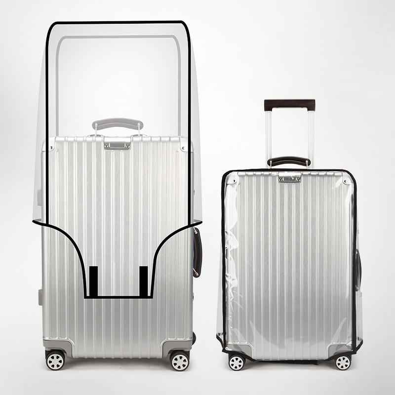 ผ้าคลุมกระเป๋าเดินทาง PVC แบบใ - Waterproof Suitcase Cover Protector บทวิจารณ์และราคา