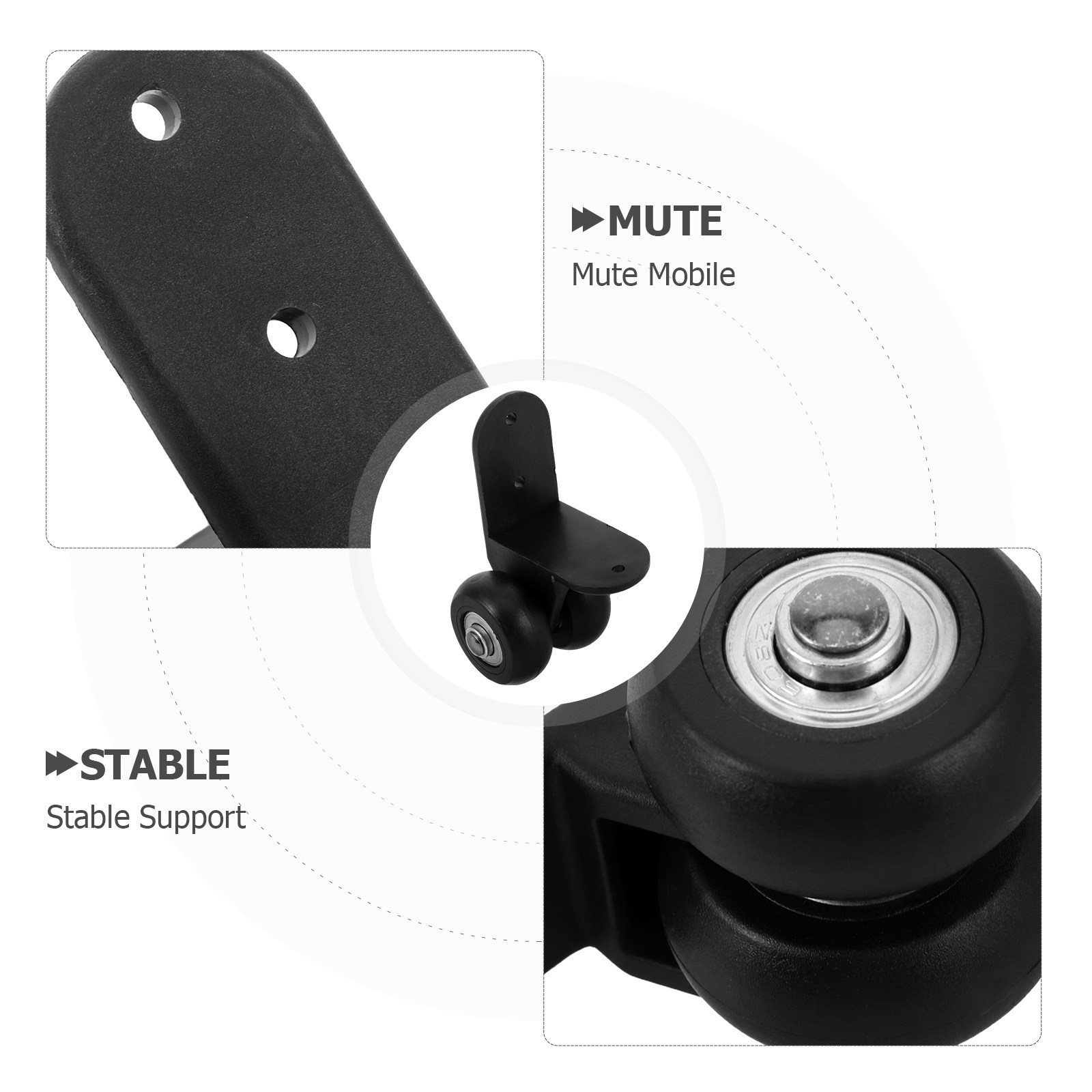 ล้อลูกล้อสำหรับงานหนัก 1 คู่ ส - Silent Replacement Luggage Wheels บทวิจารณ์และราคา