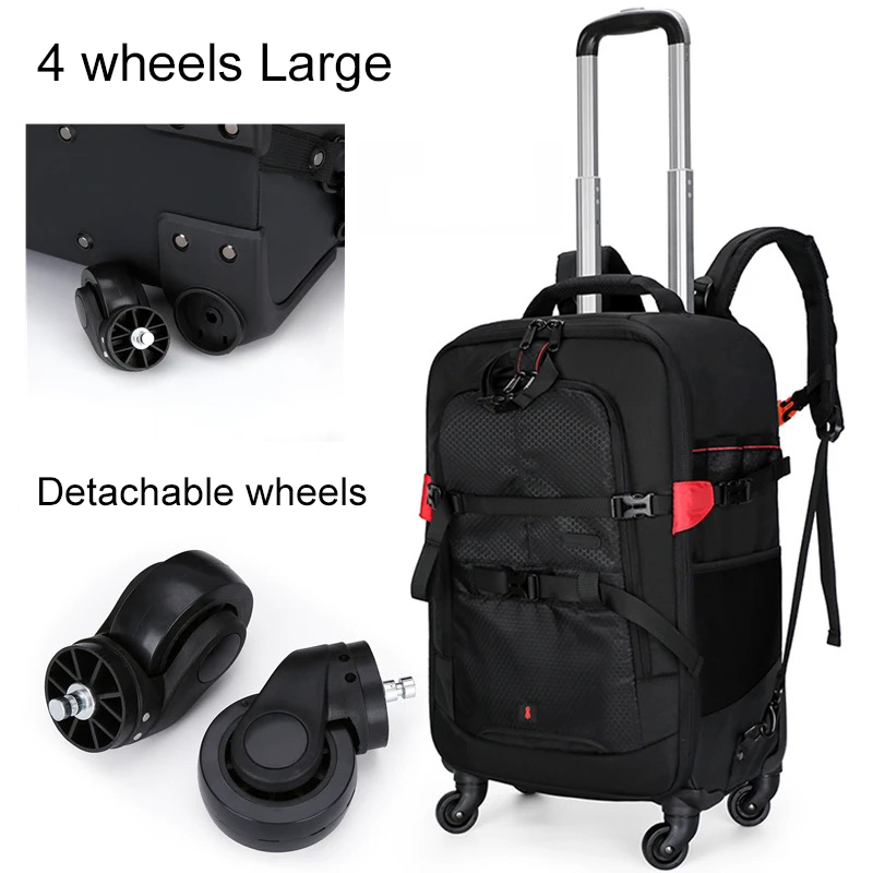 กระเป๋าเป้สะพายหลังสำหรับถ่ายภ - Foldable Rolling Luggage Bag บทวิจารณ์และราคา
